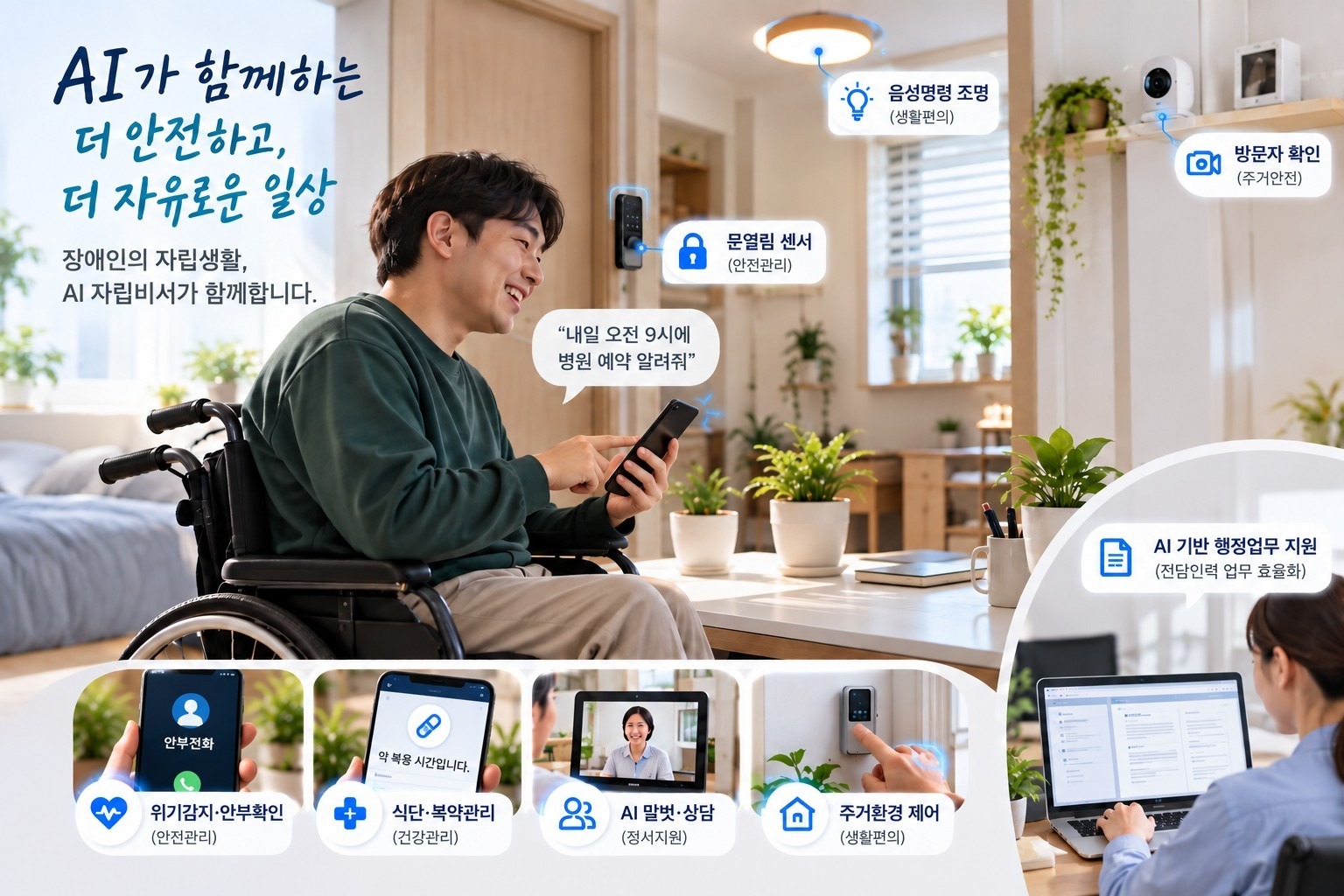 AI自立助手图片。京畿道提供
