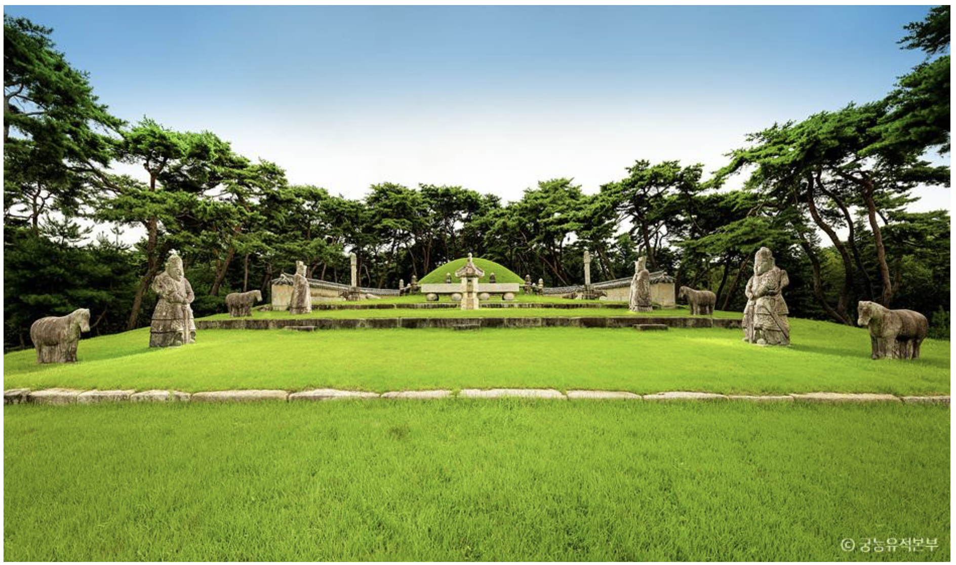 Overview of Yeongneung Mound at Yeoju.